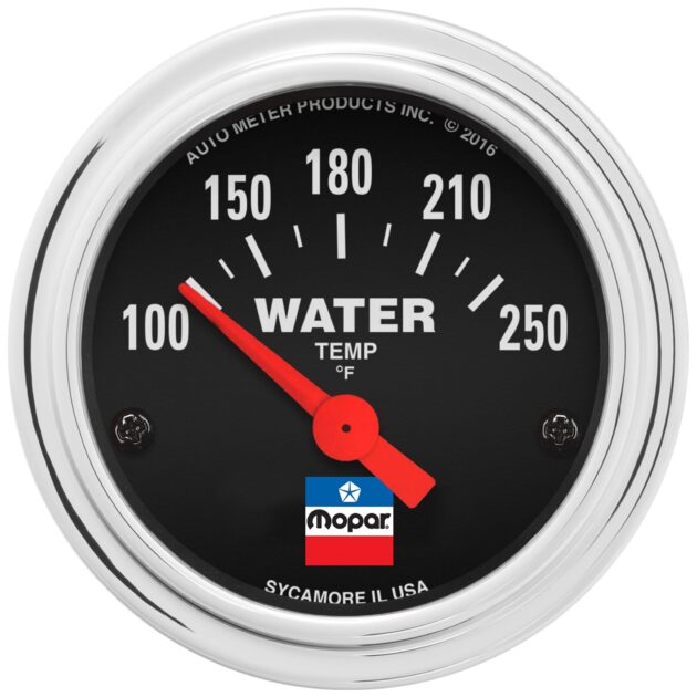 2 in. WATER TEMP, 100-250`F, MOPAR CLASSIC