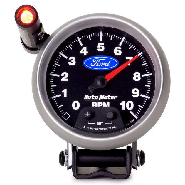 3 3/4in PEDESTAL TACHOMETER, 0 to 10,000 RPM, FORD