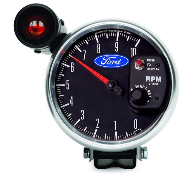 5in PEDESTAL TACHOMETER, 0 to 10,000 RPM, FORD