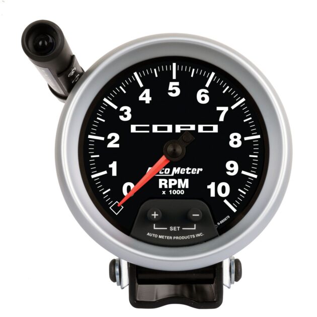 3-3/4in PEDESTAL TACHOMETER, 0-10,000 RPM, COPO