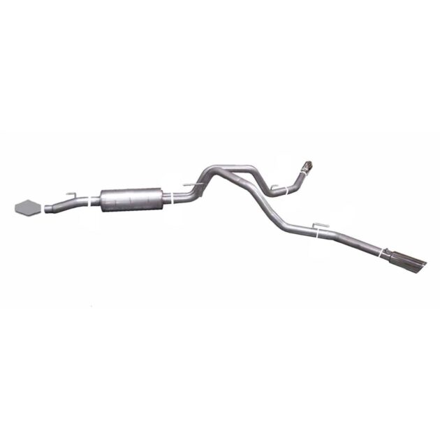 Cat-Back Dual Extreme Exhaust System; Aluminized