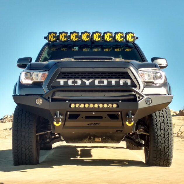 KC Hilites 50 in Pro6 Gravity LED - 8-Light - Light Bar System - 160W Combo Beam - for 05-18 Toyota Tacoma