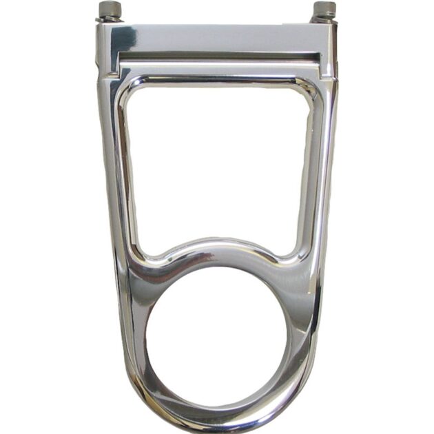 Borgeson - Steering Column Mount - P/N: 913173 - 3 in. Open style column drop for 1-3/4 in. columns. Polished aluminum.