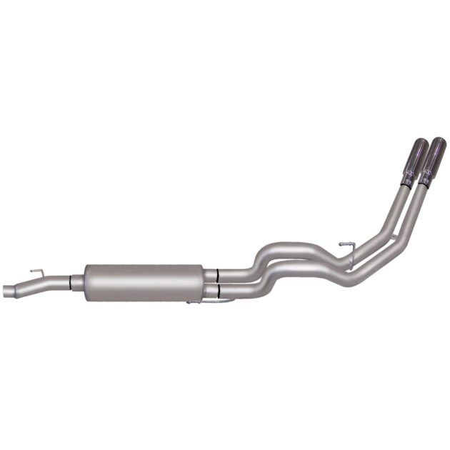 Cat-Back Dual Sport Exhaust System; Aluminized