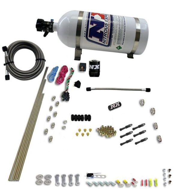 Nitrous Express 6-Cyl Dry Direct Port Nitrous System, 10lb Bottle