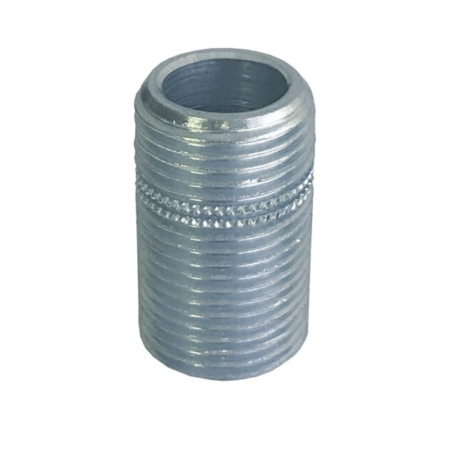 3/4"-16 Threaded steel filter nipple, Each