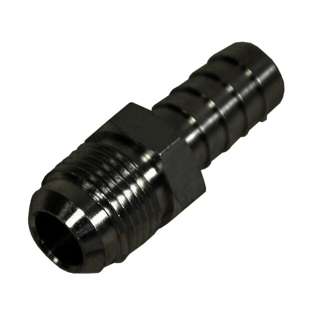 -8AN Male x 1/2" Barb Fitting, Each