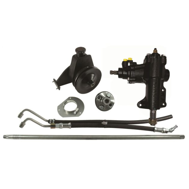 Borgeson - Steering Conversion Kit - P/N: 999026 - 1965-1966 Mustang complete power steering conversion kit. Fits 65-66 Mustangs with manual steering and 200/250 I-6. Includes all necessary components for conversion.