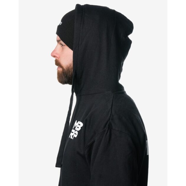 MBRP Exhaust Square Logo Hoodie; XXL Black