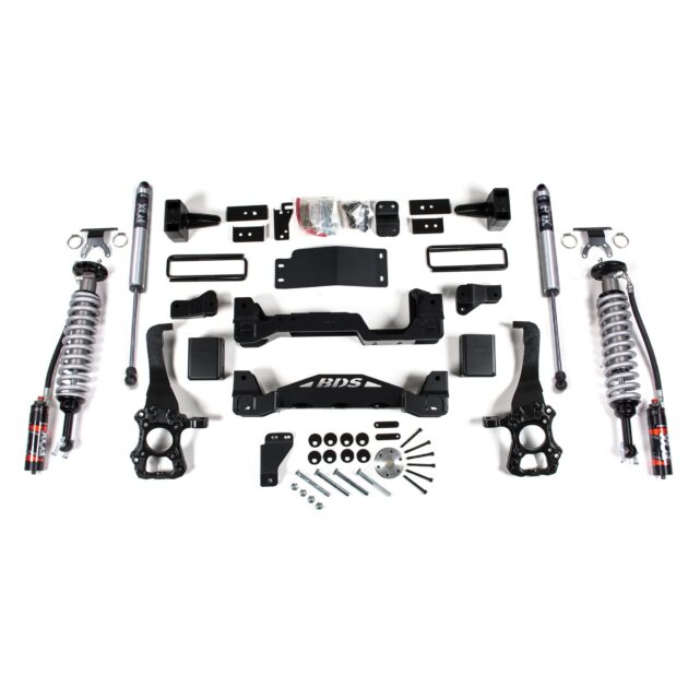 4 Inch Lift Kit - FOX 2.5 Performance Elite Coil-Over - Ford F150 (15-20) 4WD