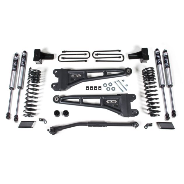 2.5 Inch Lift Kit w/ Radius Arm - Ford F250/F350 Super Duty (17-19) 4WD - Diesel