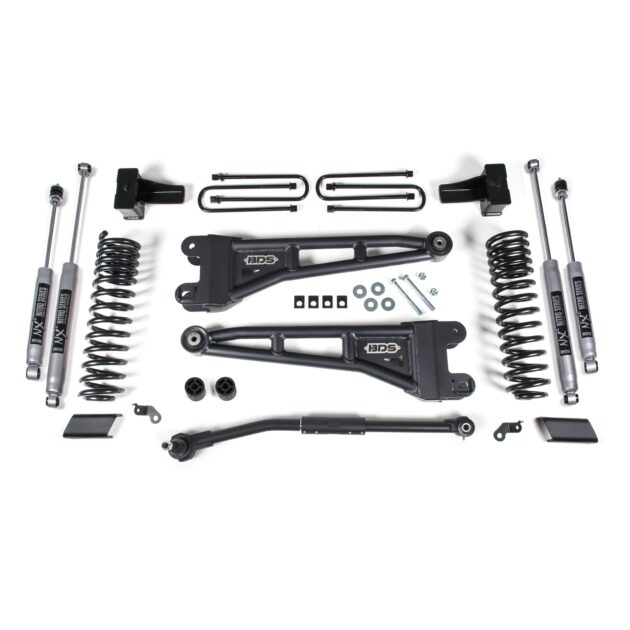 2.5 Inch Lift Kit w/ Radius Arm - Ford F250/F350 Super Duty (17-19) 4WD - Diesel