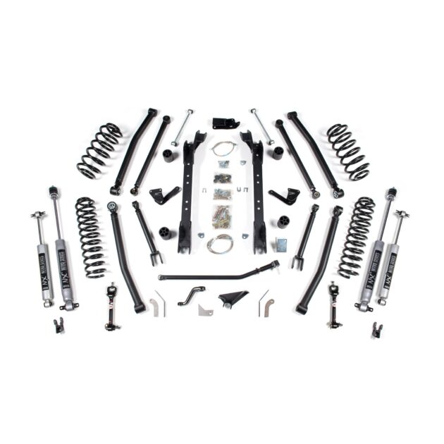 4.5 Inch Lift Kit - Long Arm Conversion - Jeep Wrangler TJ (97-06)