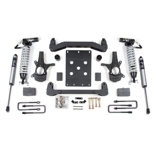 4 Inch Lift Kit - FOX 2.5 Coil-Over - Chevy Silverado or GMC Sierra 1500 (07-13) 2WD