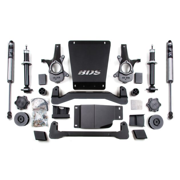 4 Inch Lift Kit - Chevy/GMC Avalanche- Surburban- Tahoe- or Yukon 1500 (07-14) 4WD