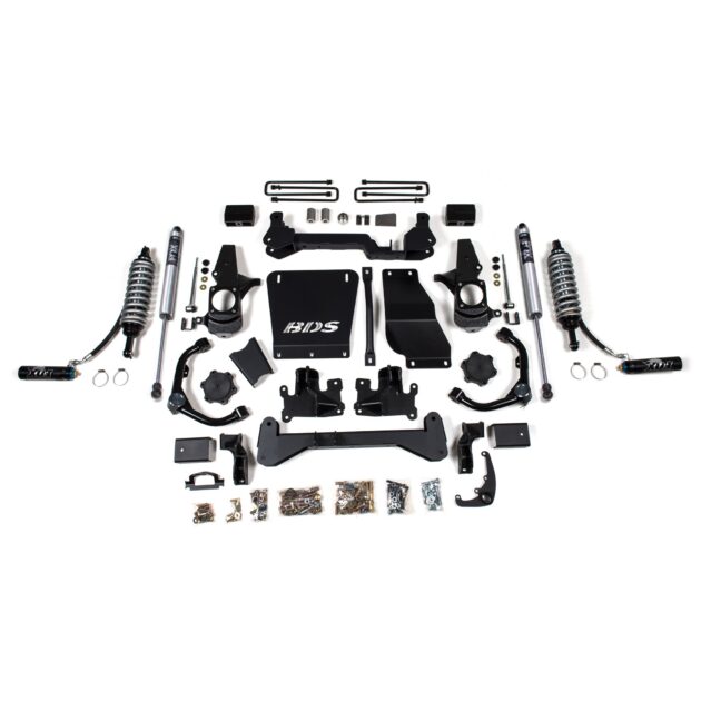 4.5 Inch Lift Kit - FOX 2.5 Coil-Over Conversion - Chevy Silverado or GMC Sierra 2500HD/3500HD (01-10) - Diesel