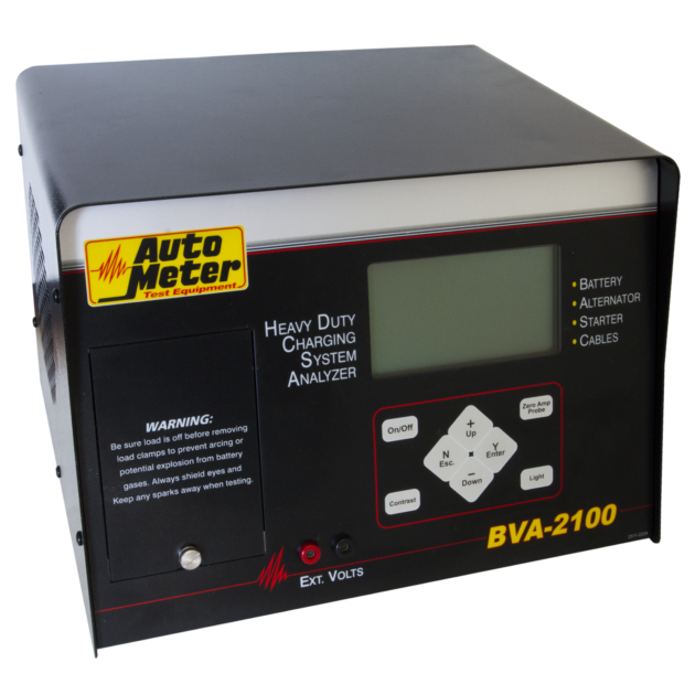 BVA2100; Heavy Duty Automated Electrical System Analyzer