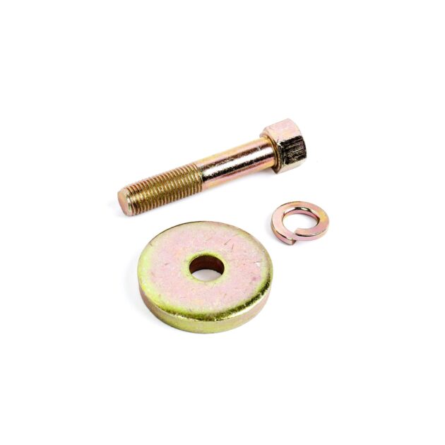 Cometic Gasket Automotive Harmonic Balancer Bolt Kit 7/16 - 20 x 2.25  in, Grade 8 Bolt With Tall Hex Head and Extra Thick Ground Washer With Zinc Dichromate Gold Finish