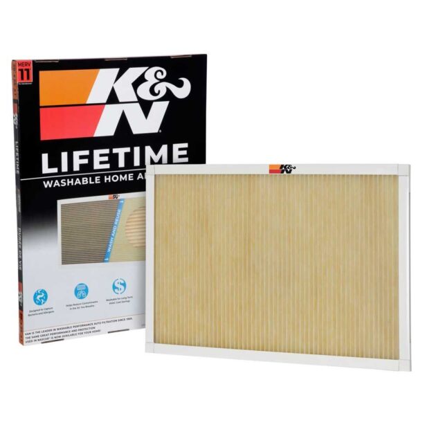 K&N HVC-12025 HVAC Filter; 20 x 25 x 1