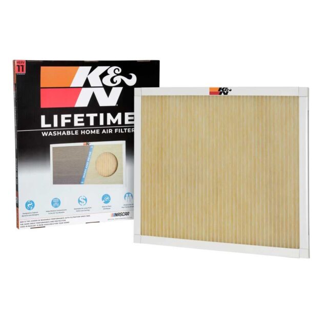 K&N HVC-12424 HVAC Filter; 24 x 24 x 1