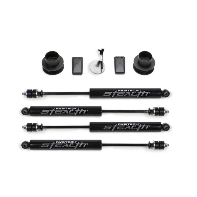 Fabtech 2.5 in. COIL SPCR KIT W/STEALTH 2019-21 RAM 2500 4WD