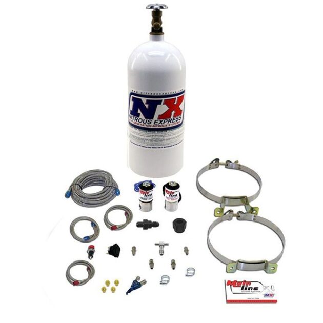 Nitrous Express MAINLINE EFI SINGLE NOZZLE SYSTEM W/ 10LB BOTTLE