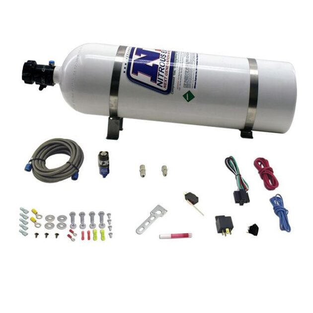 Nitrous Express DIESEL DRY NITROUS SYSTEM INCLUDES 15LB BOTTLE, ALL MOUNTING HARDWARE, FOR 50HP.