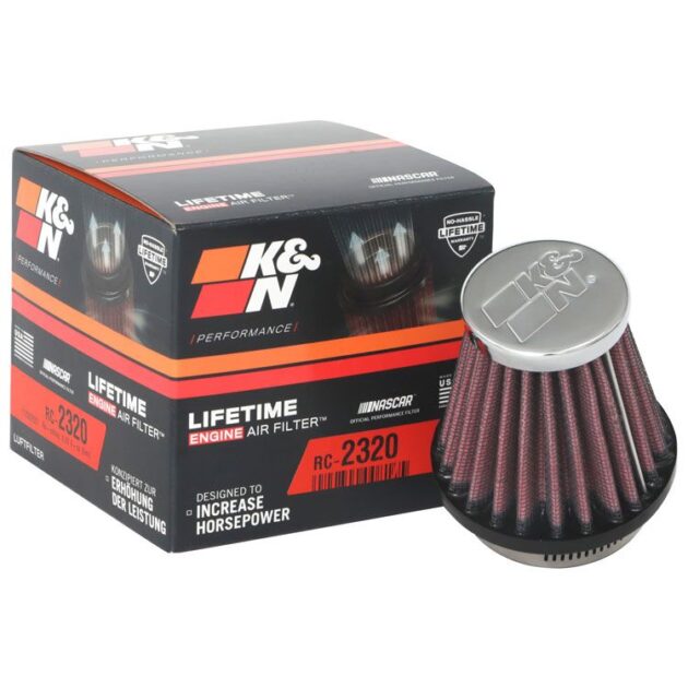 K&N RC-2320 Universal Clamp-On Air Filter