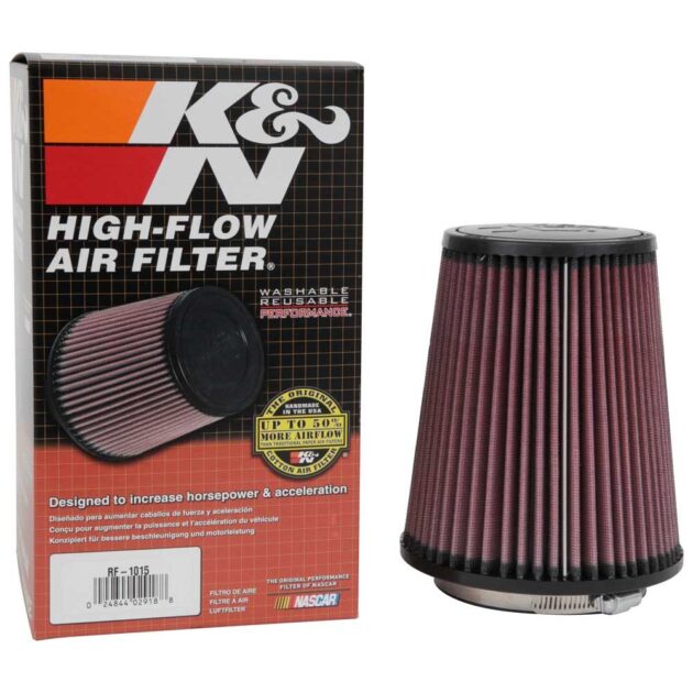 K&N RF-1015 Universal Clamp-On Air Filter