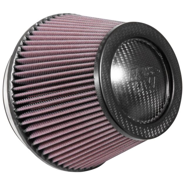 K&N RP-2960 Universal Air Filter - Carbon Fiber Top