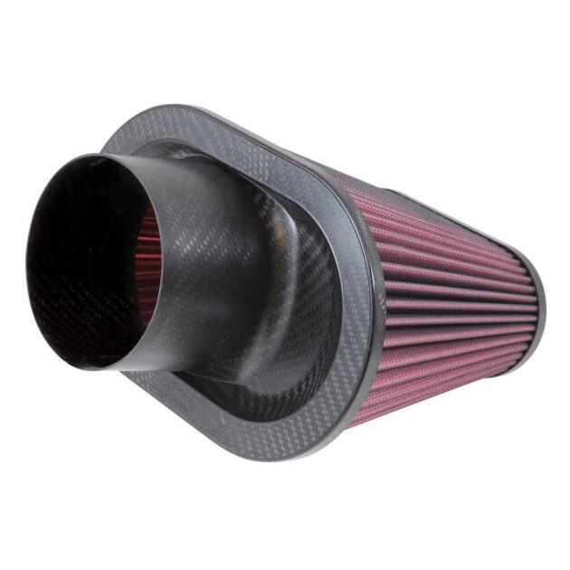 K&N RP-5285 Universal Air Filter - Carbon Fiber Top