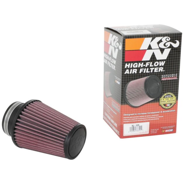 K&N RU-1039 Universal Clamp-On Air Filter