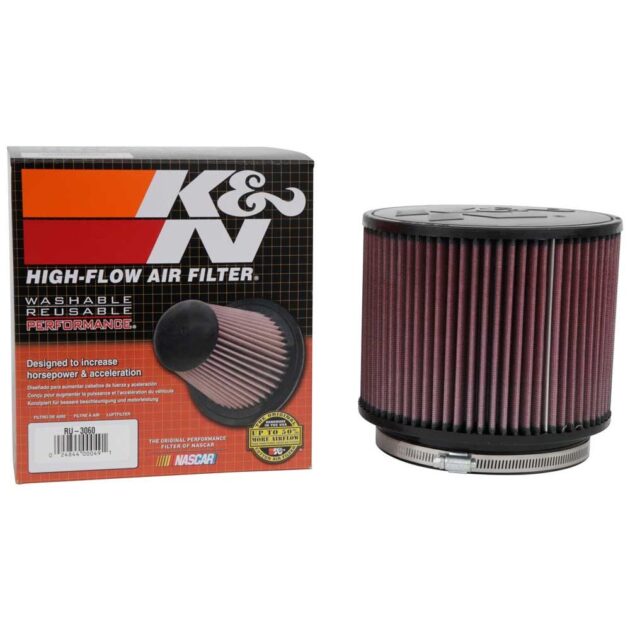 K&N RU-3060 Universal Clamp-On Air Filter