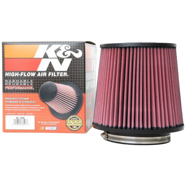 K&N RU-5294 Universal Clamp-On Air Filter