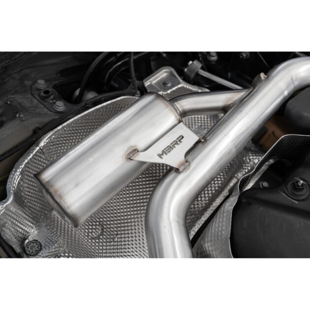 MBRP Exhaust 3in. Cat Back; 2.5in Dual Split Rear; T304