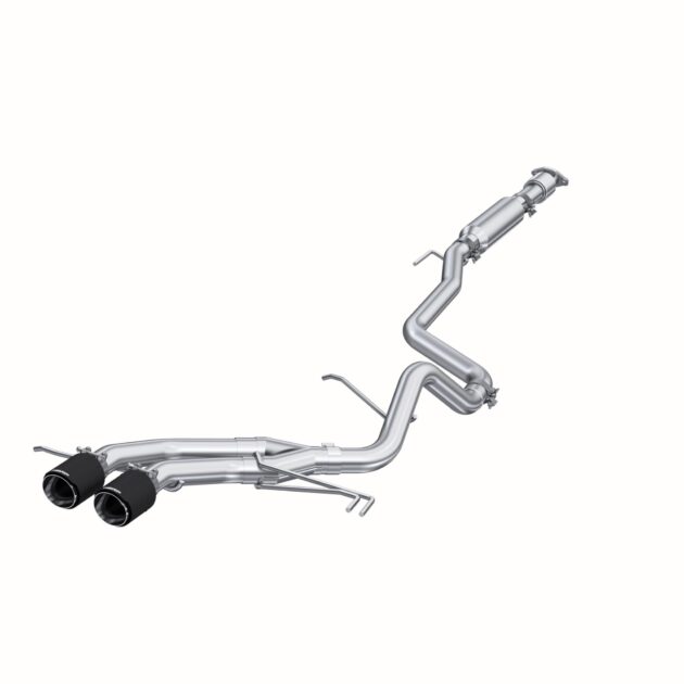 MBRP Exhaust 2 1/2" Cat Back, Dual Exit, 409 with Carbon Fiber Tips