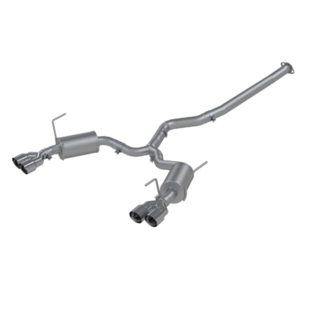 MBRP Exhaust 3" Cat Back, Dual Split Rear, T304 Street Version