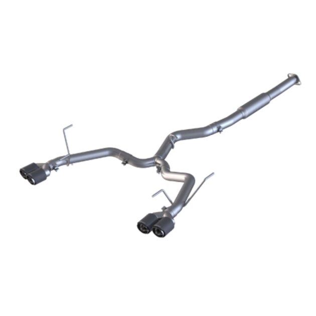 MBRP Exhaust 3" Cat Back, Dual Split Rear,with Carbon Fiber Tips T304 Race Version