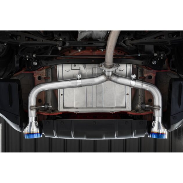 MBRP Exhaust 2.5" Axle-Back; Dual Rear Exit; BE Tips