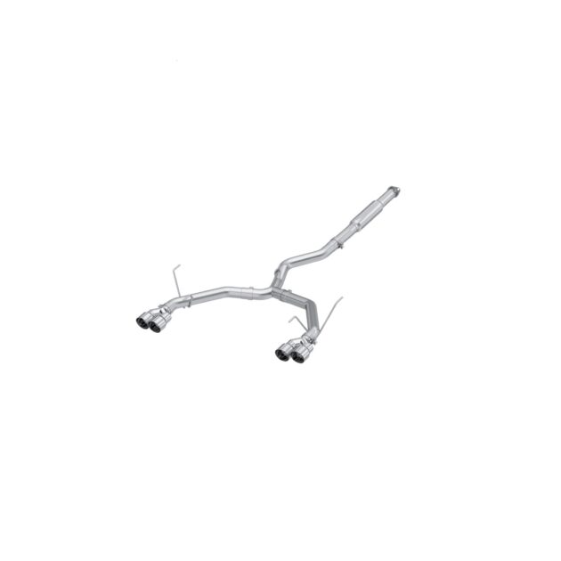 MBRP Exhaust 3" Cat Back, Dual Split Rear,with Tips T304 Race Version