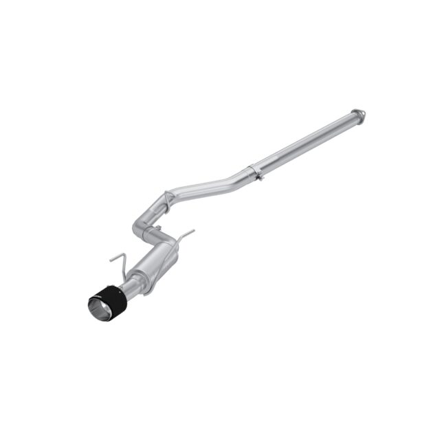 MBRP Exhaust 3" Cat Back, Single Rear Exit, T304 with CF Tips