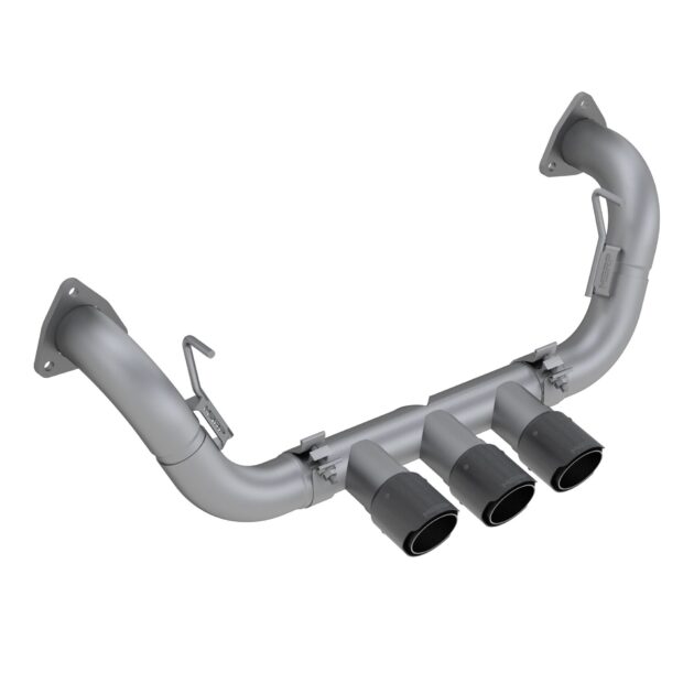 MBRP Exhaust 2.5" Cat Back, Triple Rear Exit, with Carbon Fiber Tips T304