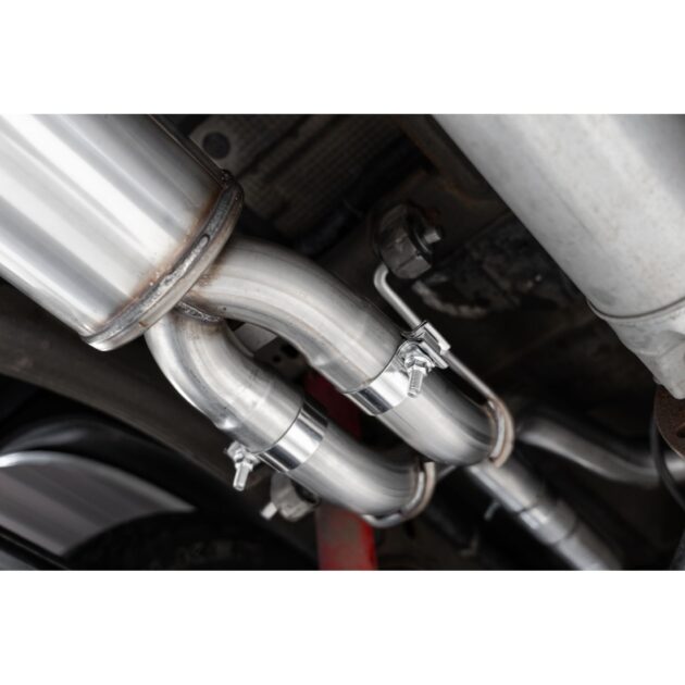 MBRP Exhaust 3in. Cat Back; 2.5in. Dual Split Rear; T304