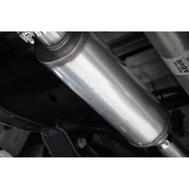 MBRP Exhaust 3in. Cat Back; Single High Clearance Rear Exit; T304