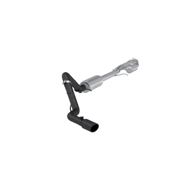 MBRP Exhaust 3in. Cat Back; Single Side; BLK