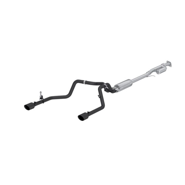 MBRP Exhaust 3in. Cat Back; 2.5in. Dual Rear; BLK