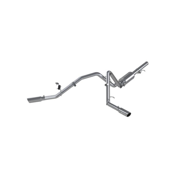 MBRP Exhaust 2 1/2in. Cat Back; Dual Split Side; T409