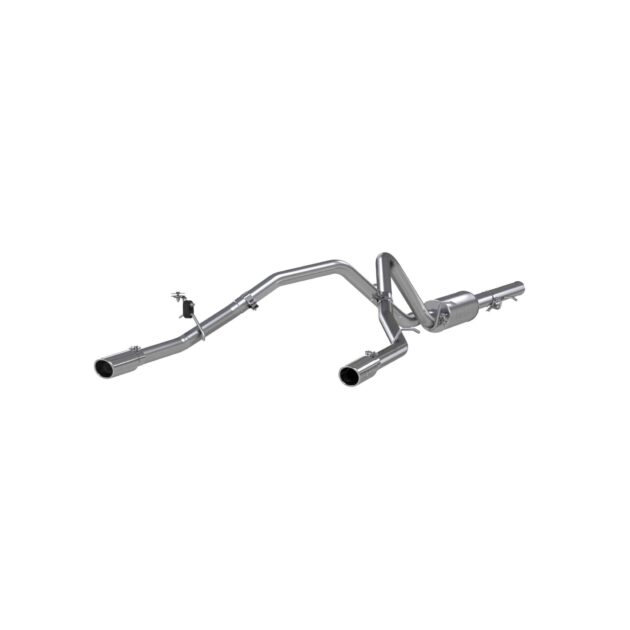 MBRP Exhaust 2 1/2in. Cat Back; Dual Split Rear; AL