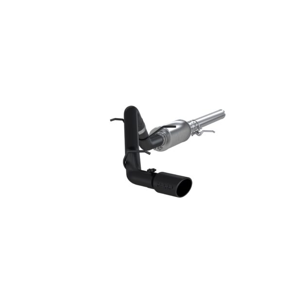 MBRP Exhaust 3in. Cat Back; Single Side Exit; Black Coated