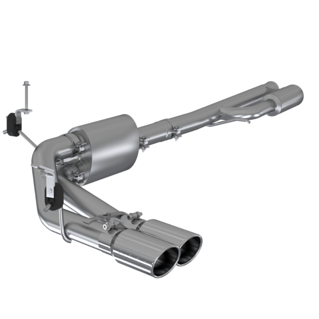 MBRP Exhaust 3" Cat Back, Pre-Axle Dual Side Exit, T304